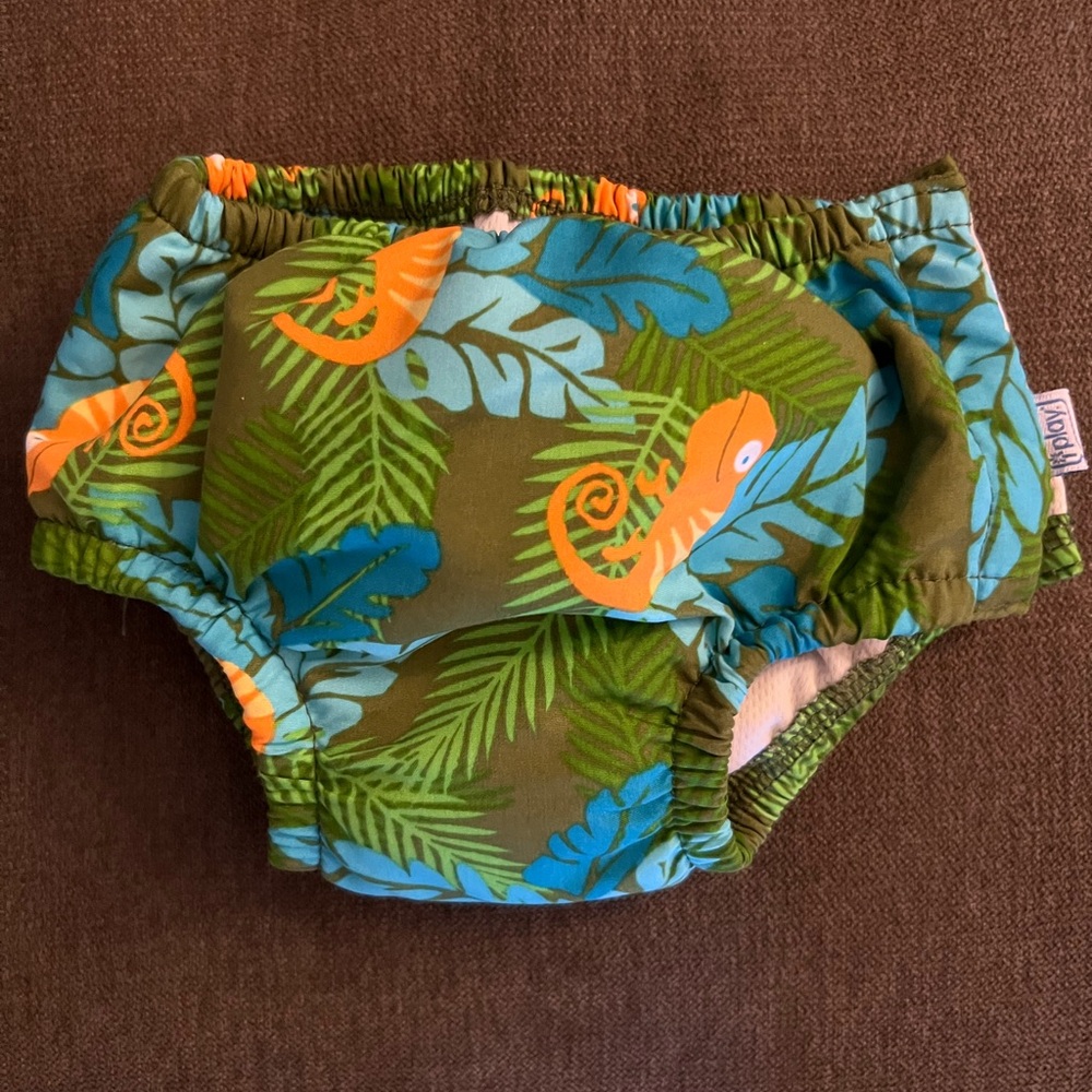 Kids Jungle Print Swim Diaper